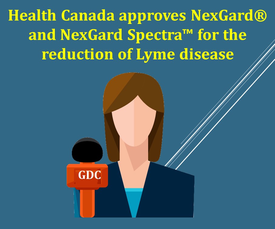 Health Canada approves NexGard® and NexGard Spectra™ for the reduction of Lyme disease