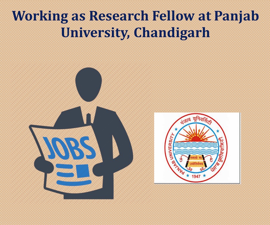 Working as Research Fellow at Panjab University, Chandigarh